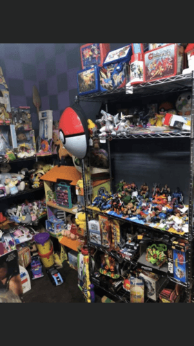 A walk in time comic book store in Charleston, West Virginia