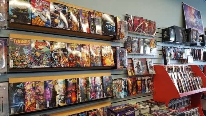 Acme Comics comic book store in Greensboro, North Carolina