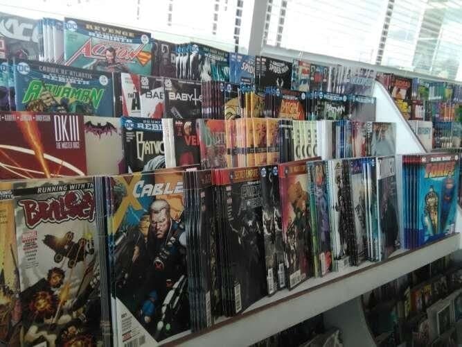 Alien Worlds comic book store in San Antonio, Texas