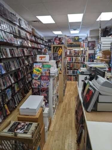 Amazing Heroes comic book store in Union, New Jersey