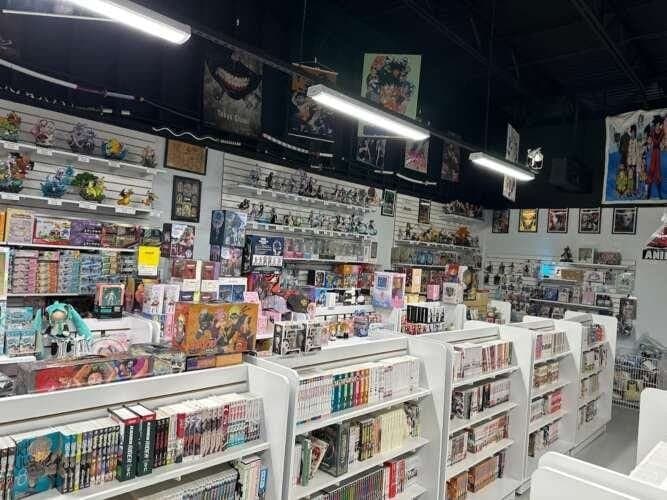 Animazed comic book store in Raleigh, North Carolina