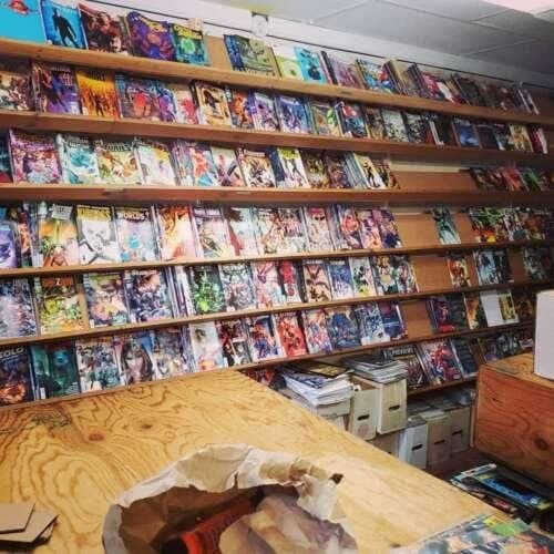 Annex Comics comic book store in Newport, Rhode Island