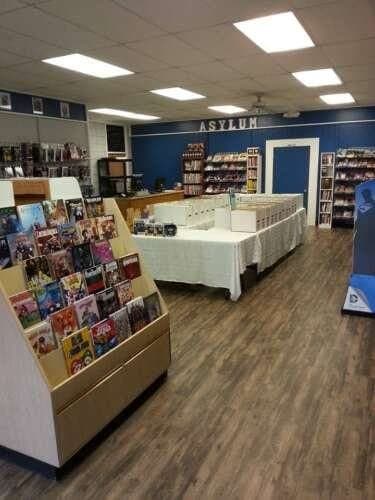 Asylum Comics comic book store in Marietta, Ohio