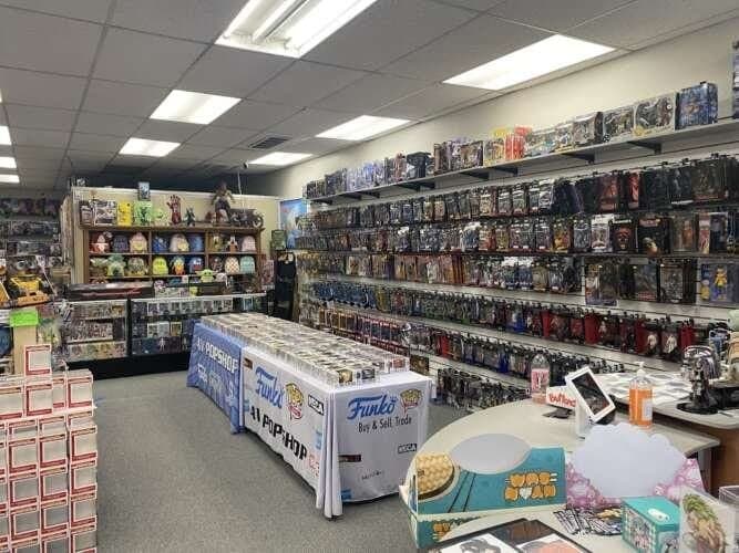 AVPopShop comic book store in Lancaster, California