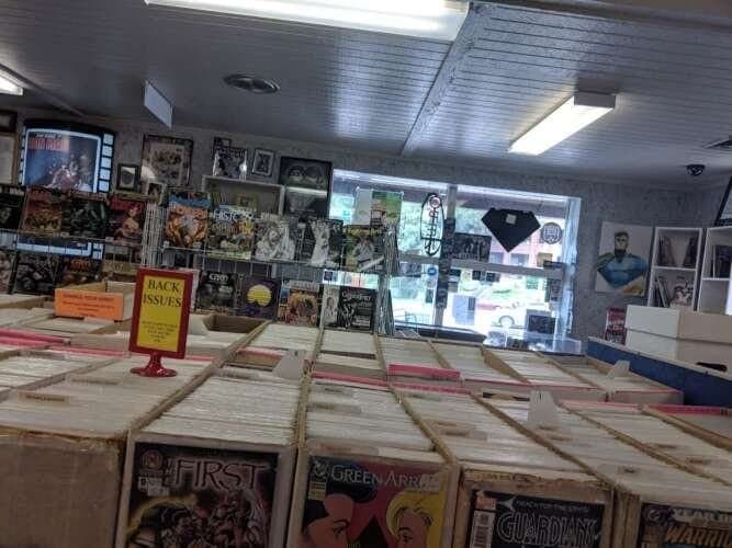B & D Comic Shop comic book store in Roanoke, Virginia