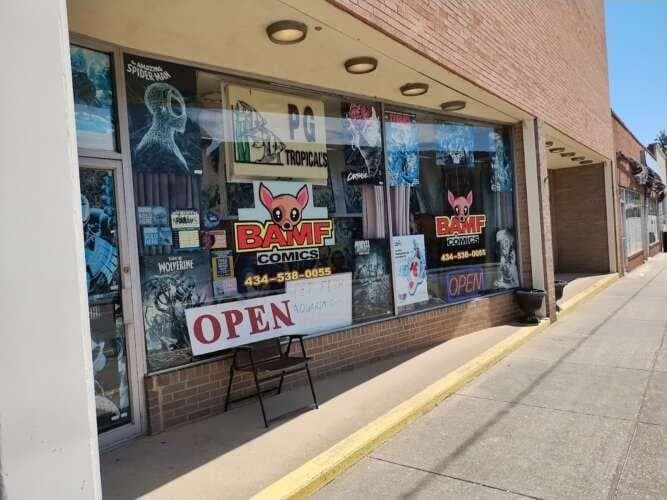 BAMF Comics comic book store in Crewe, Virginia