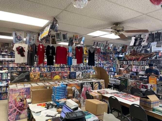 Book Stan comic book store in Beaumont, Texas