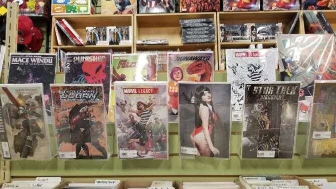 BOSCO'S comic book store in Anchorage, Alaska