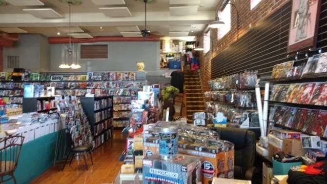 Bunjee's Comics comic book store in Griffin, Georgia