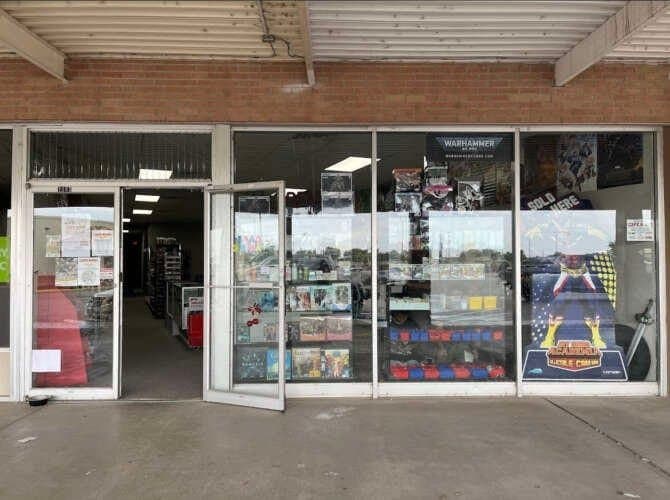 Cafe Anime comic book store in Carlsbad, New Mexico