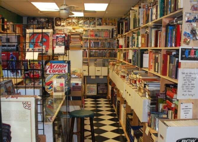 Cliff's Books comic book store in DeLand, Florida
