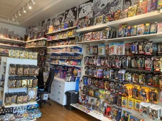 Collector Cave comic book store in Bronx, New York