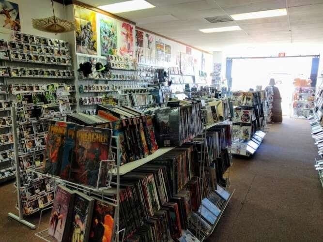 Comic Cellar comic book store in Alhambra, California