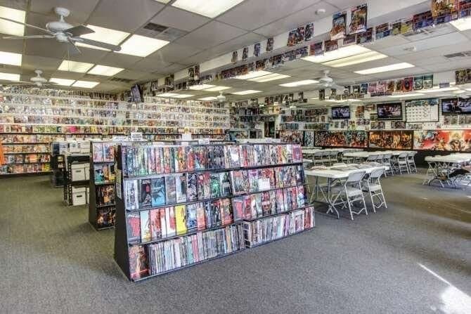 Comic Kings comic book store in Virginia Beach, Virginia