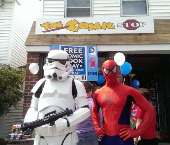 Comic Stop comic book store in Watertown, Massachusetts