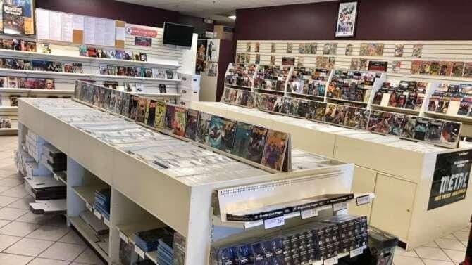Comix Zone comic book store in North Syracuse, New York