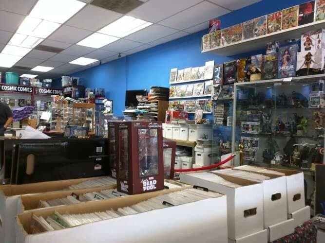 Cosmic Comics comic book store in Jacksonville, Florida