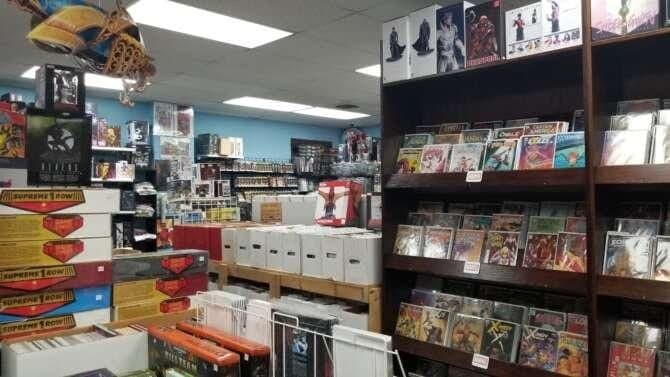 Docking Bay 93 comic book store in Mount Vernon, Washington