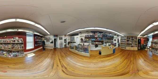 Doc's Basement comic book store in Belmont, North Carolina