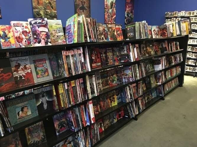 Everscape comic book store in Manchester, Tennessee