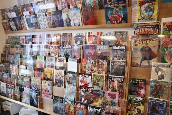 Eye Opener comic book store in Newington, Connecticut