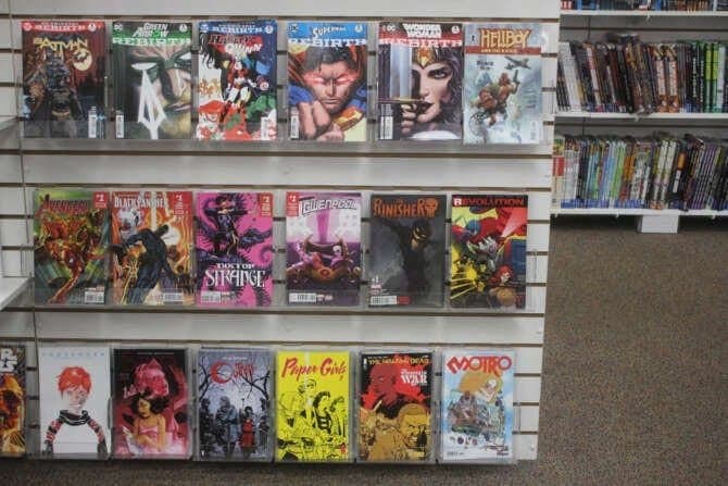 Fanfare comic book store in Kalamazoo, Michigan