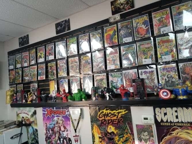 GG'S Comics comic book store in Sanger, California