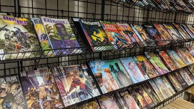 Gryphon's Nest comic book store in Sebastopol, California