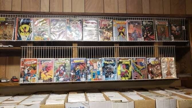 Heroes Ink comic book store in Wake Village, Texas