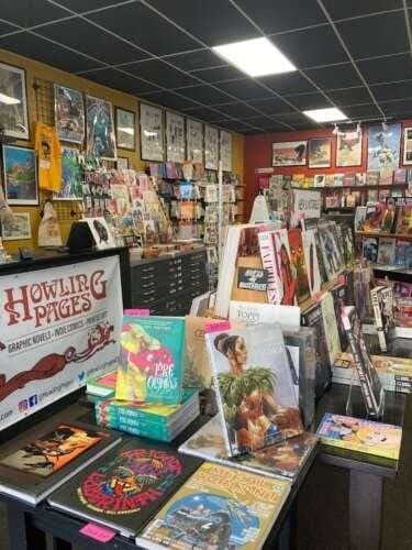 Howling Pages comic book store in Chicago, Illinois