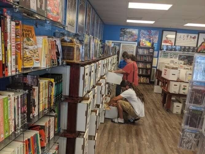 Infinity Flux comic book store in Chattanooga, Tennessee