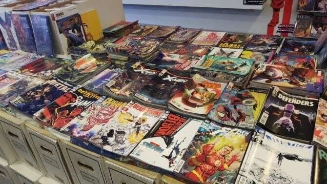 Keith's Comics comic book store in Dallas, Texas