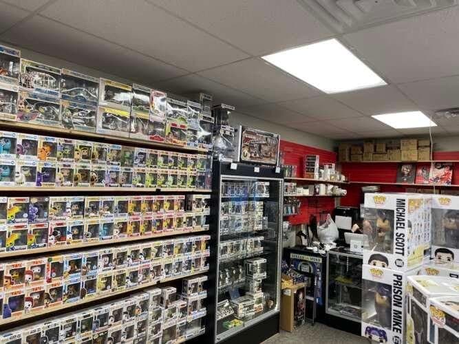 King's Cache comic book store in Austin, Texas
