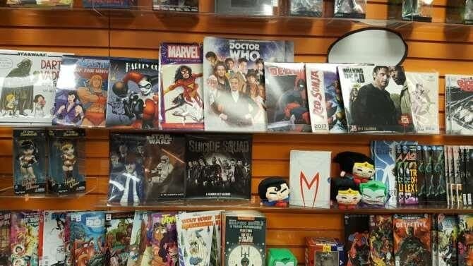 Krav'n Comics comic book store in Pottstown, Pennsylvania
