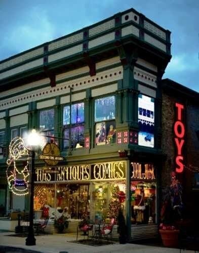 Kryptos Comix comic book store in Aurora, Indiana
