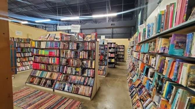 Once Upon A Time Books and Café comic book store in Springdale, Arkansas
