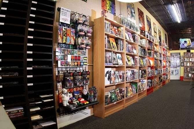 Local Heroes comic book store in Norfolk, Virginia
