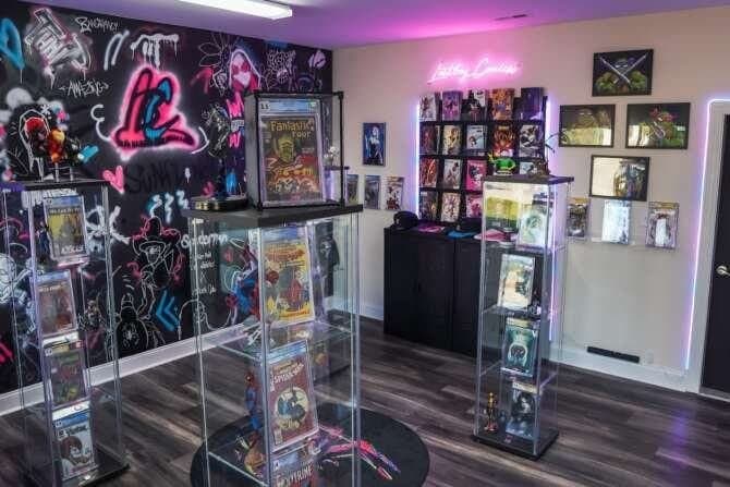 Lostboy Comics comic book store in Washington, North Carolina