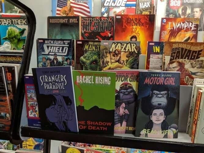 Midgard Comics comic book store in Charleston, Illinois