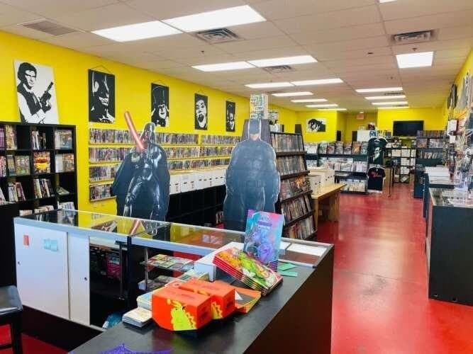 Mr. E Comics comic book store in Maricopa, Arizona