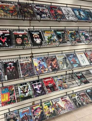 Neon Comics comic book store in Edinburg, Texas