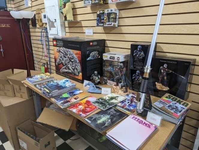 Nerdibles comic book store in Roxboro, North Carolina