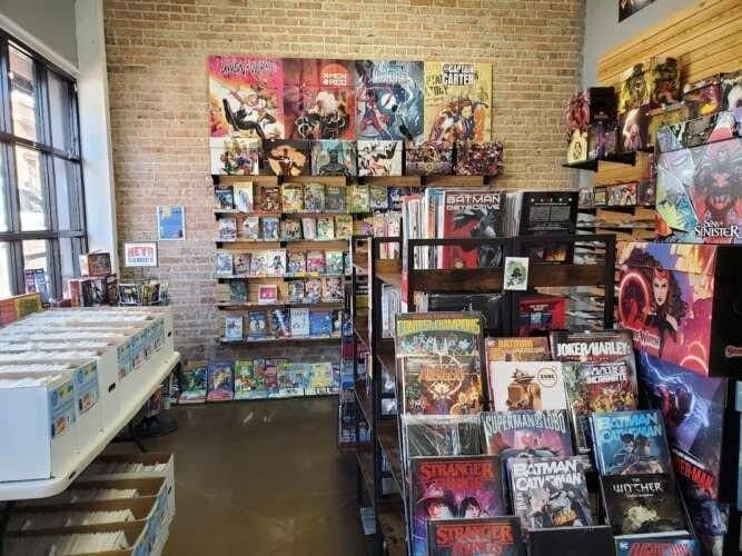 Not Just Gamin' comic book store in Greer, South Carolina