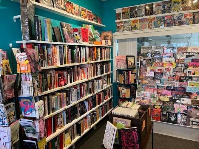 Odd Mart comic book store in Minneapolis, Minnesota