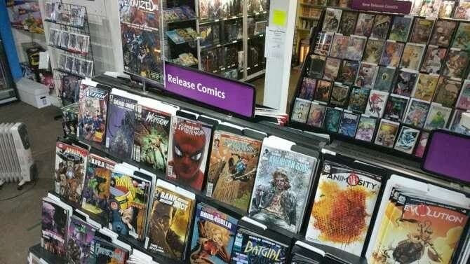 Oiltown Comics comic book store in Corsicana, Texas