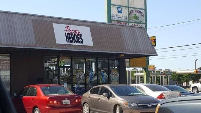 Paper Heroes comic book store in Lake Charles, Louisiana