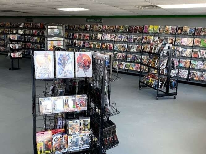 Pastime Comics comic book store in Watauga, Texas