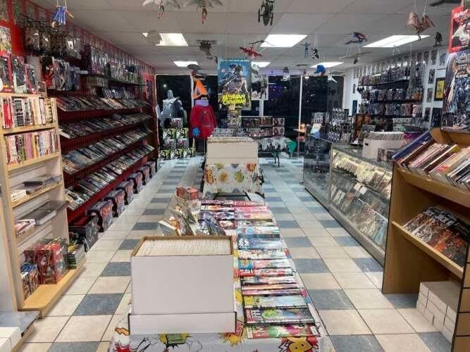 Quinn Comics comic book store in Harlingen, Texas