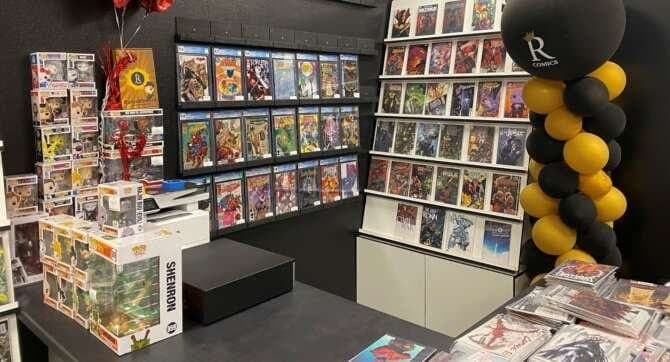 Rated Comics comic book store in Palm Springs, California