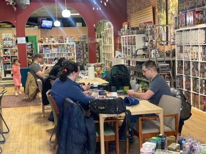 Taiga Games comic book store in Marquette, Michigan